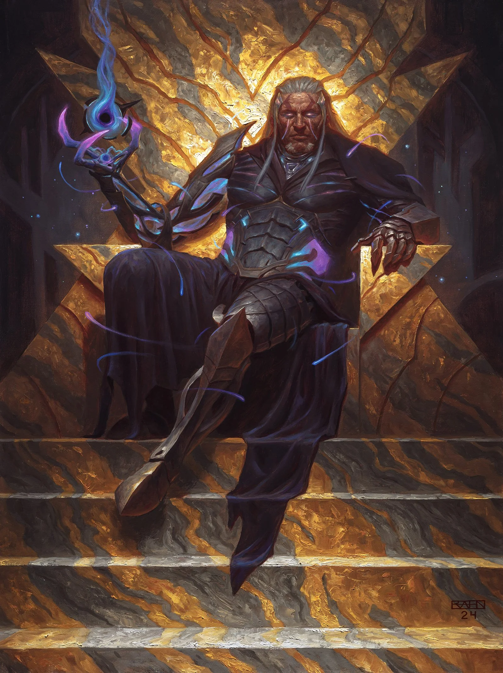 MTG 「TimeWalk」アートプリント Chris Rahn氏 Chris Rahn: Time Walk